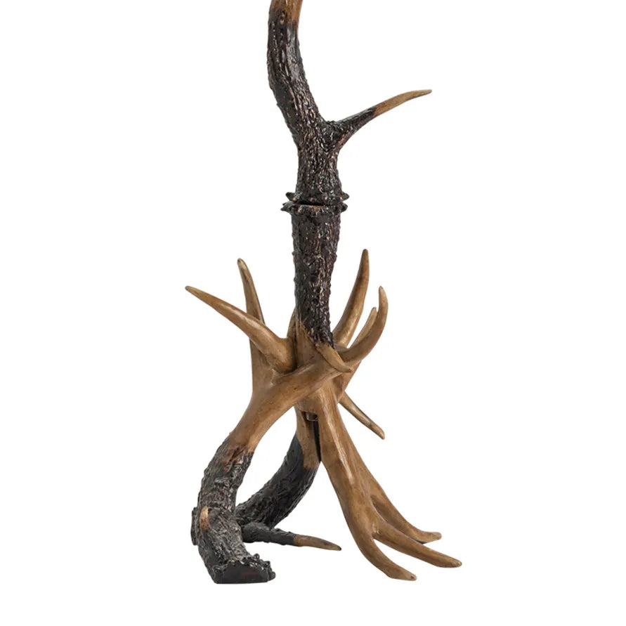 Crestview Collection Trophy Rustic Antlers Floor Lamp - Image 2