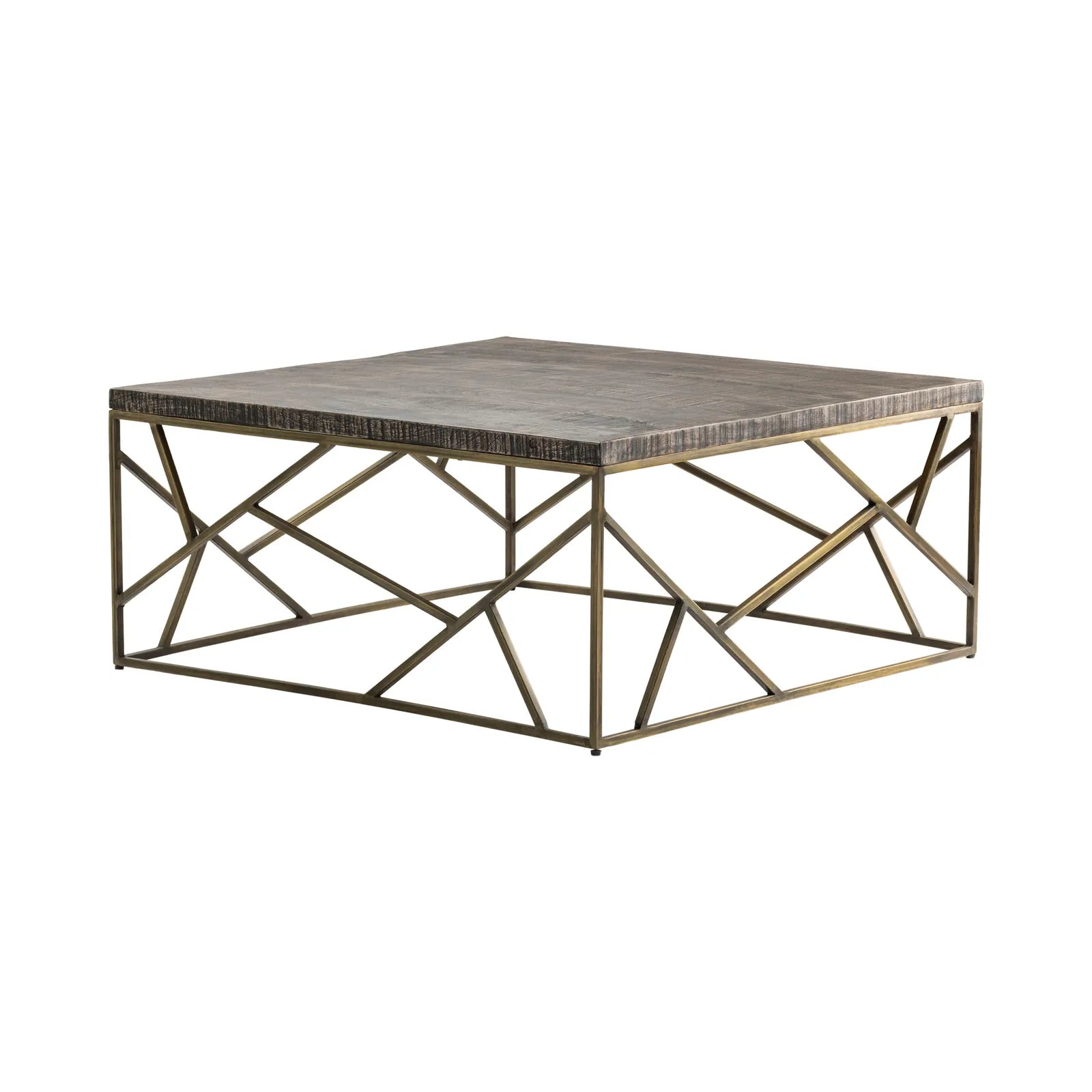 Crestview Collection Wyndham Modern Square Coffee Table - Image 2