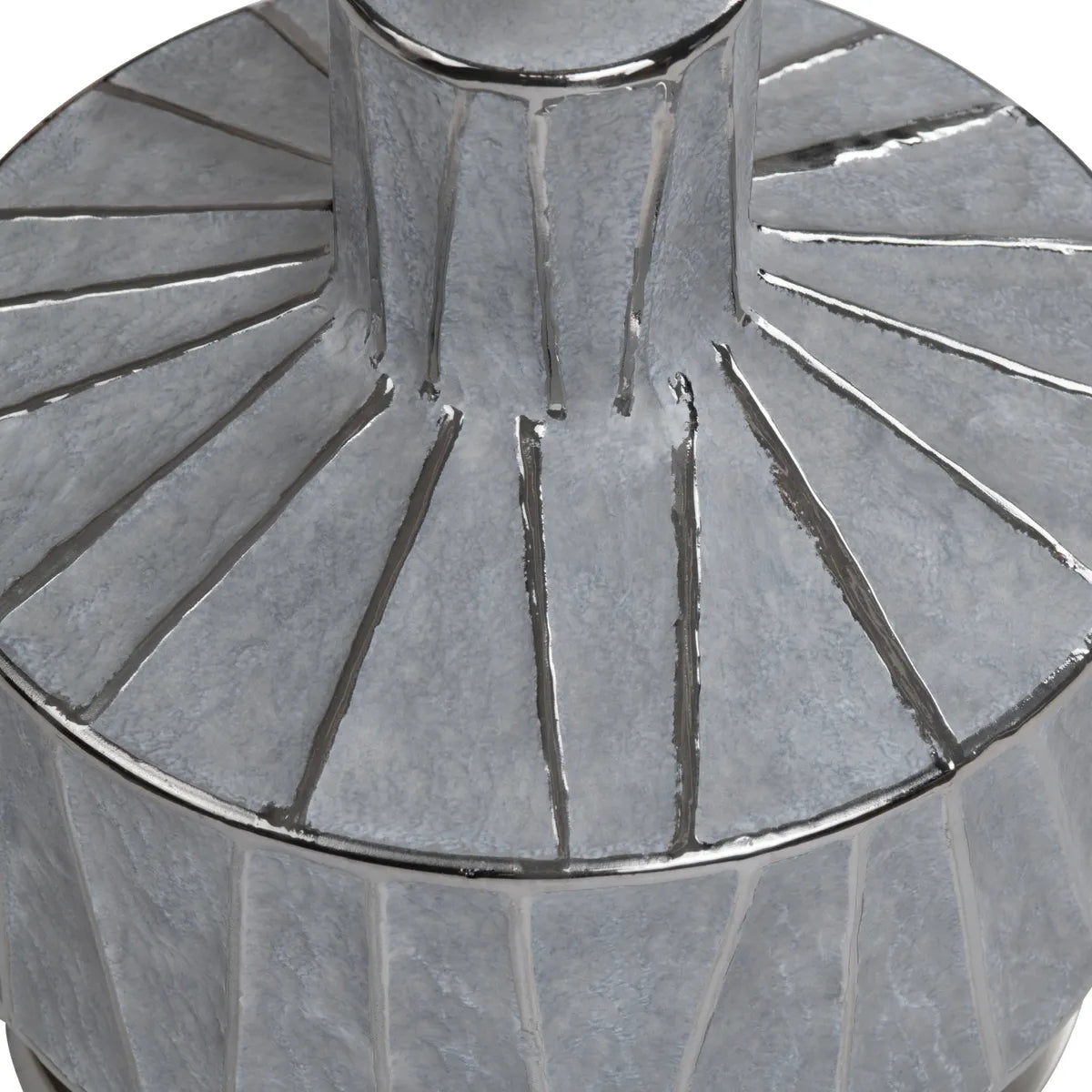 Crestview Collection Cothran Brushed Nickel Floor Lamp - Image 3