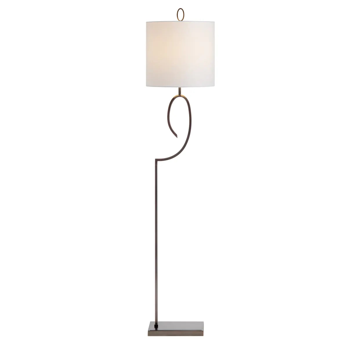 Crestview Collection Dash Champagne Bronze Finish Floor Lamp - Image 3