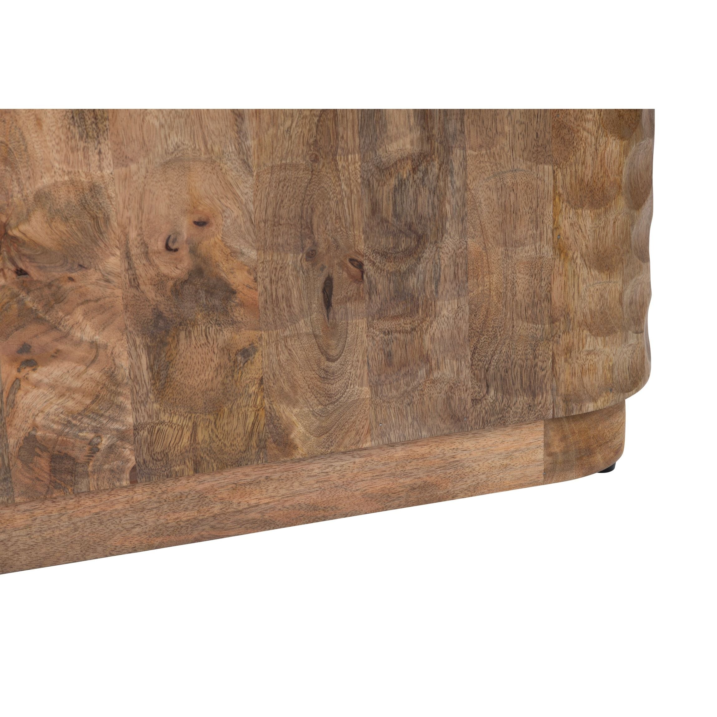 Crestview Collection Gibson Contemporary Mango Wood Coffee Table - Image 3