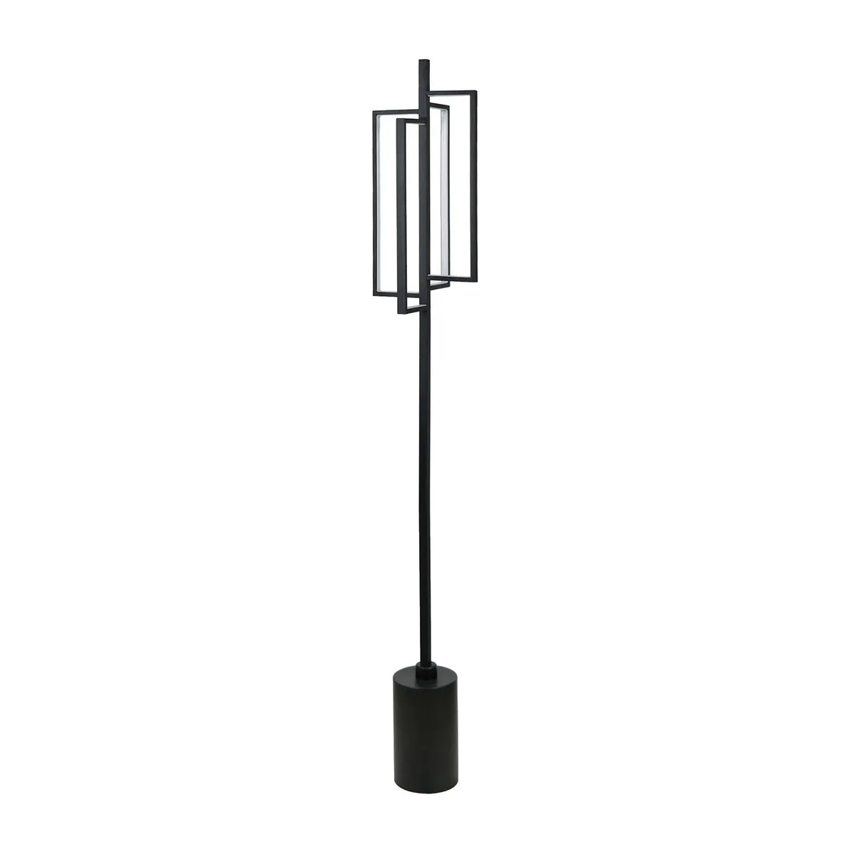 Crestview Collection Geometric Modern Floor Lamp