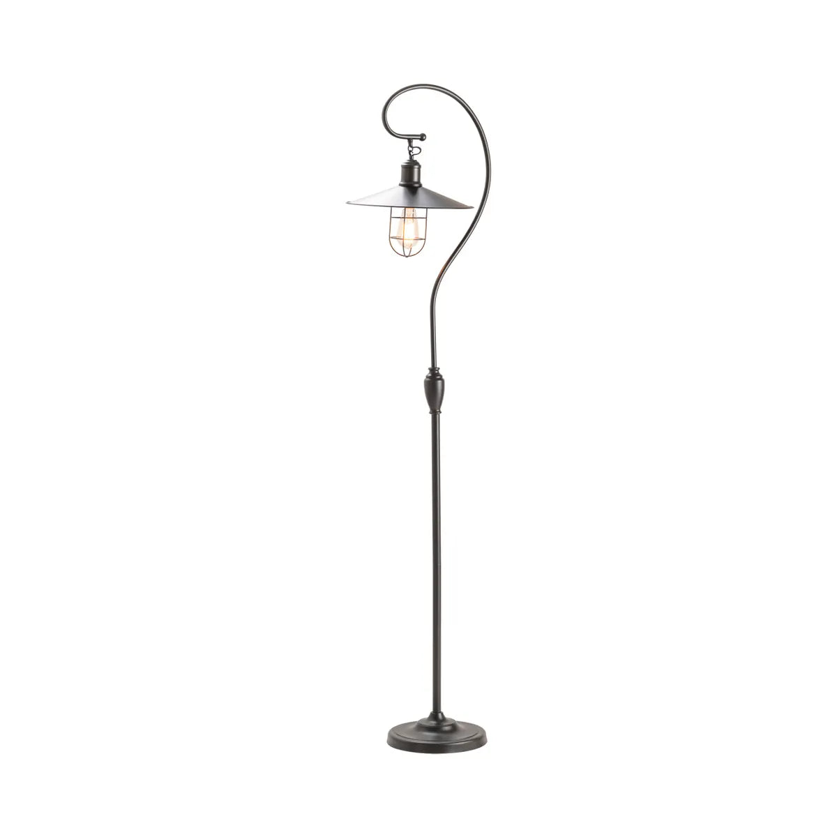 Crestview Collection Harbor Side Vintage Curved Downlight Floor Lamp - Image 2