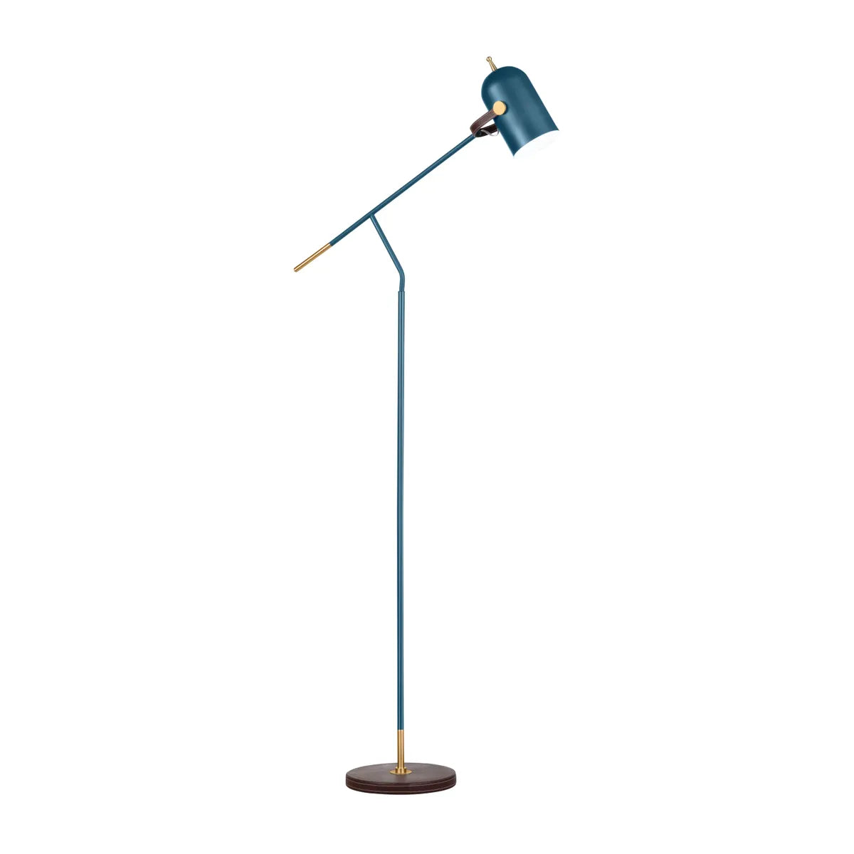 Crestview Collection Pippin Deep Teal Finish Floor Lamp - Image 2