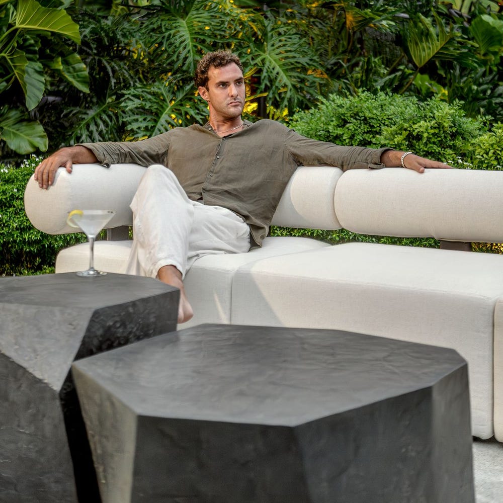 Uttermost Parra Slate Side Table Indoor And Outdoor Use - Image 3