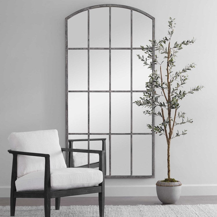 Uttermost Amiel Oversized Iron Arched Mirror