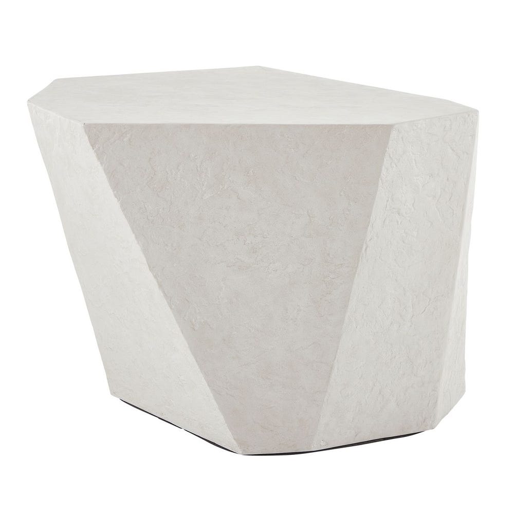 Uttermost Parra Limestone Side Table ~ Indoor And Outdoor Use - Image 3