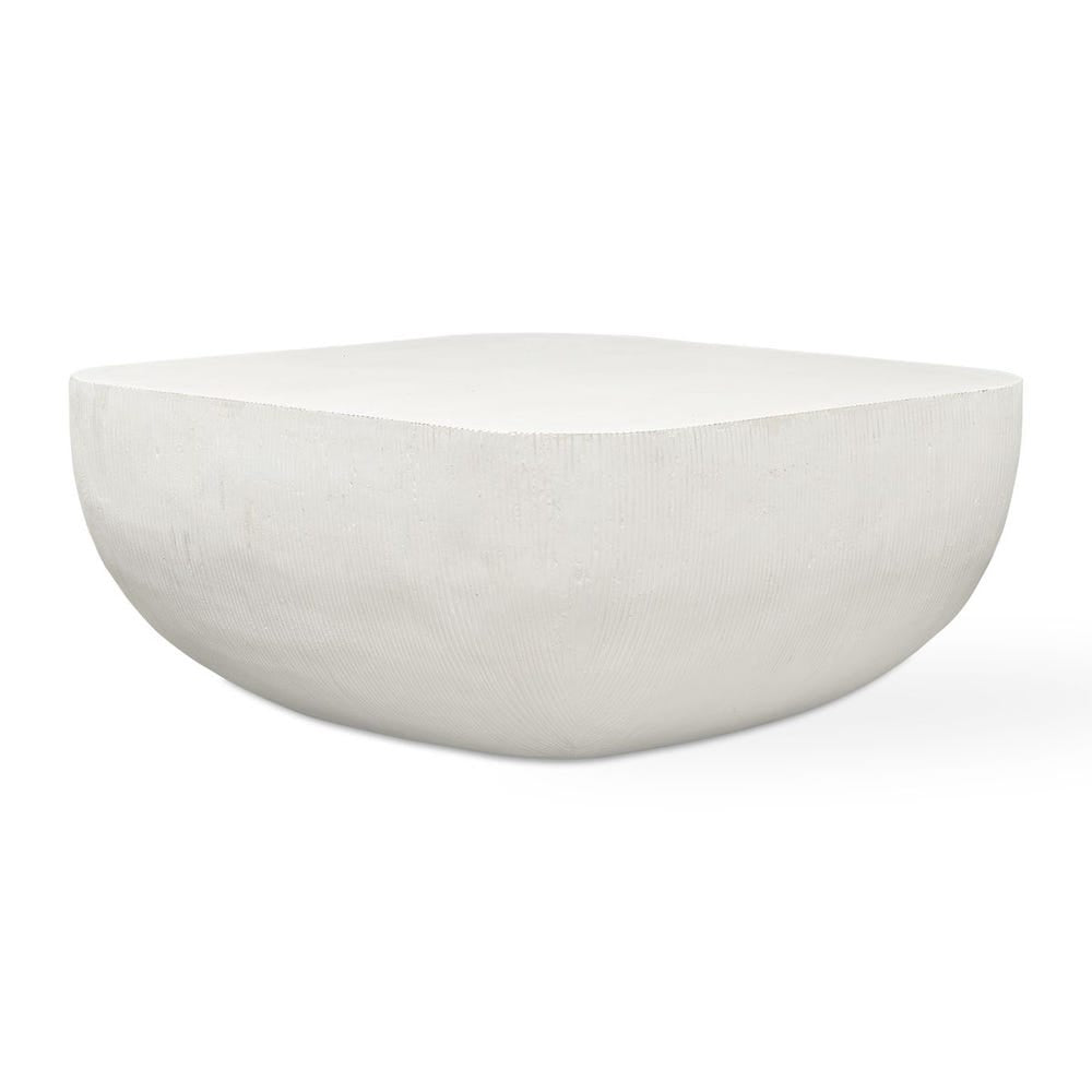 Uttermost Alma Warm Limestone Coffee Table ~ Indoor And Outdoor Use - Image 2