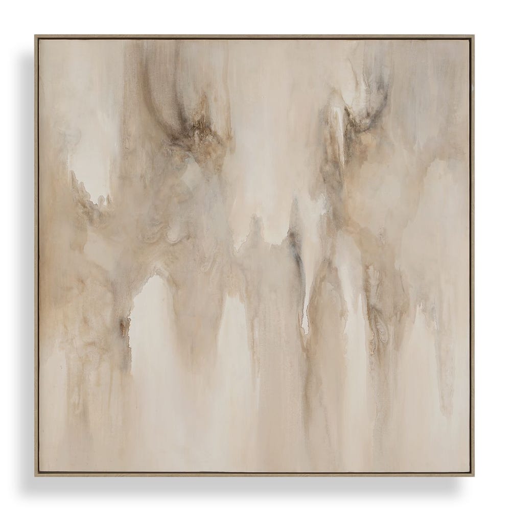 Uttermost Embark Soft Beige Blended Hand Painted Canvas - Image 3
