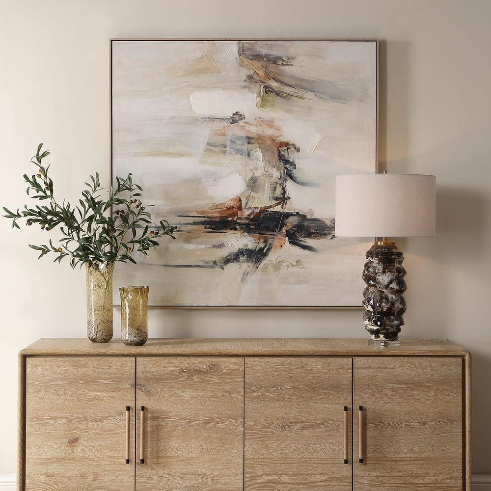 Uttermost Outburst Hand Painted Canvas
