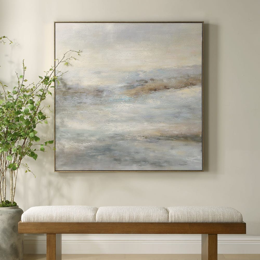 Uttermost Say When Hand Painted Canvas