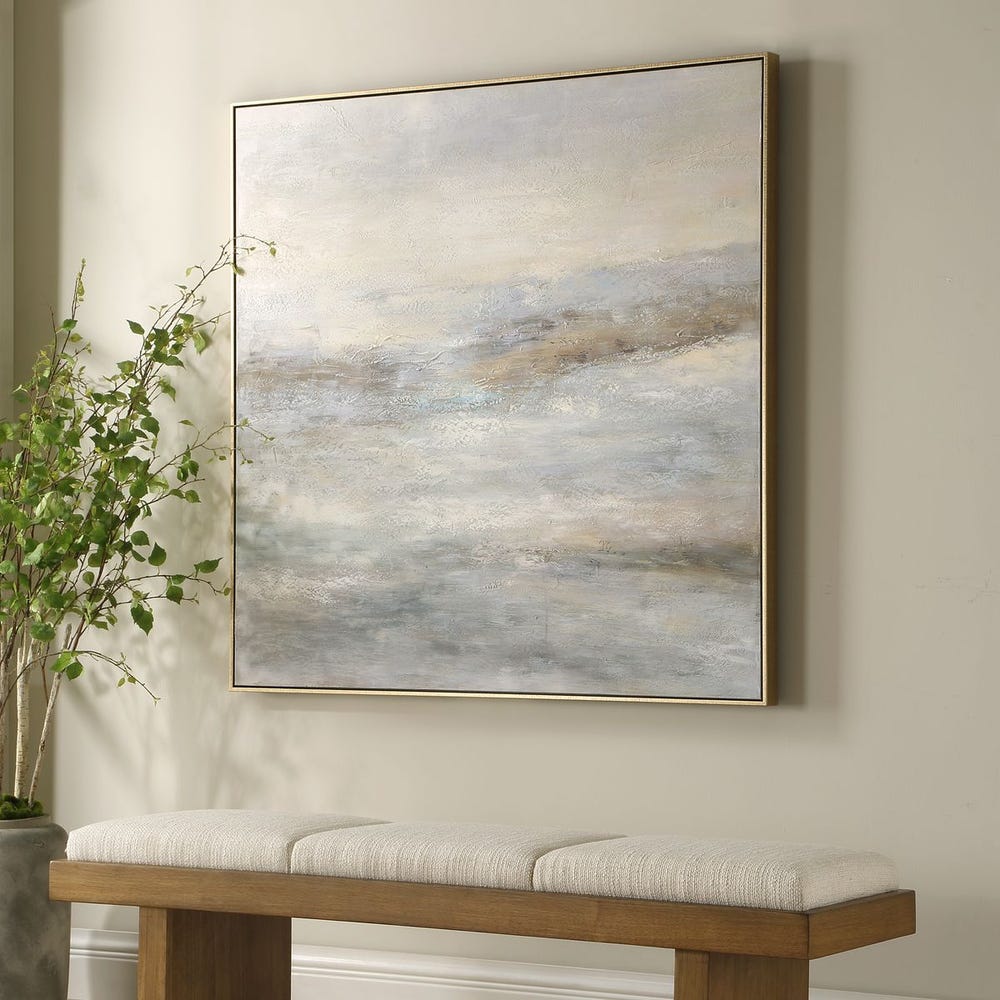 Uttermost Say When Hand Painted Canvas - Image 2