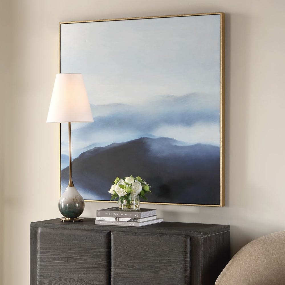 Uttermost Cold Shoulder Hand Painted Canvas - Image 2