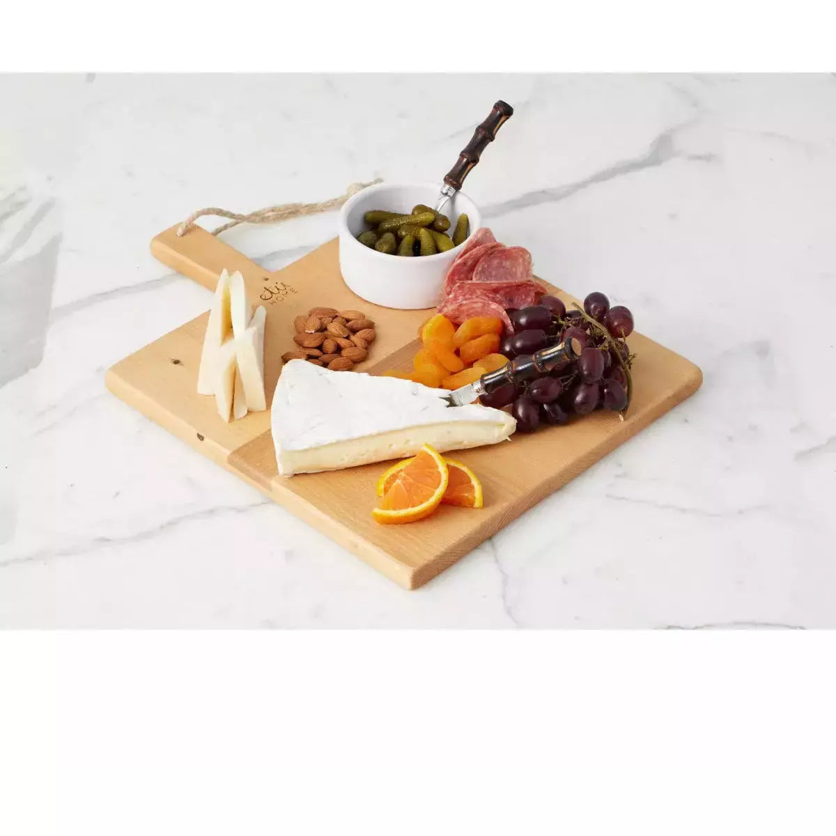 etúHOME Square Pine Small Charcuterie Board ~ IN-STORE PURCHASE ONLY - Image 3
