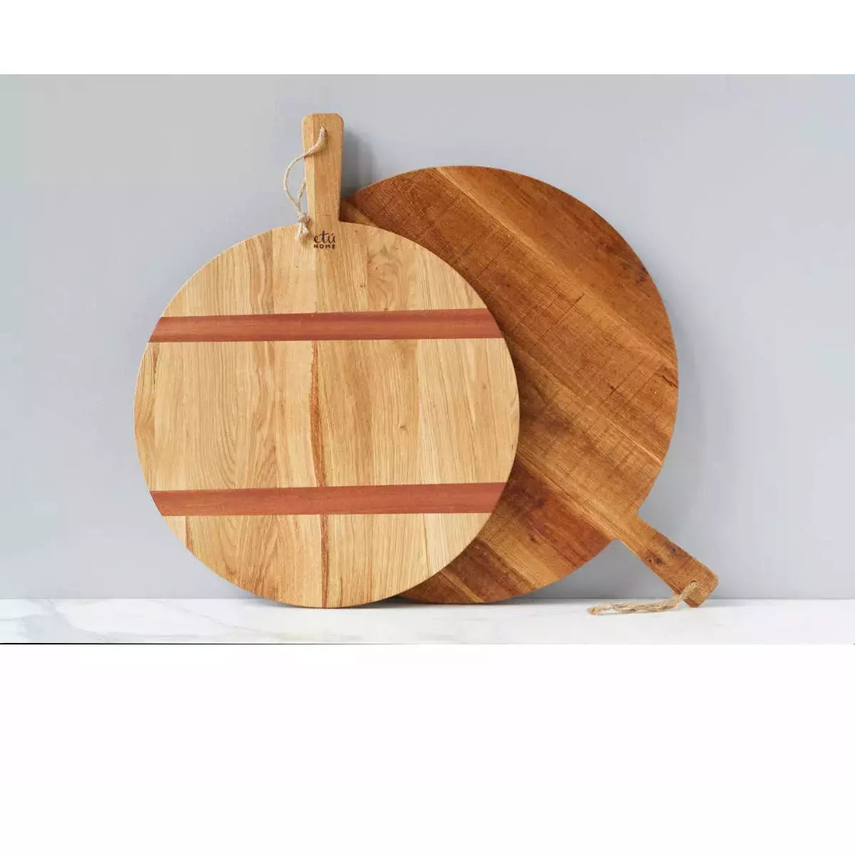 etúHOME Round Oak Medium Charcuterie Board ~ IN-STORE PURCHASE ONLY - Image 2