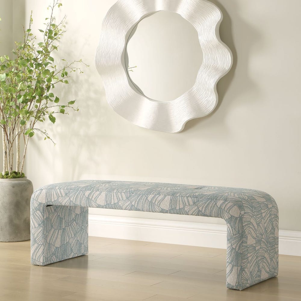 Uttermost Amie Chic And Modern Bench - Image 1