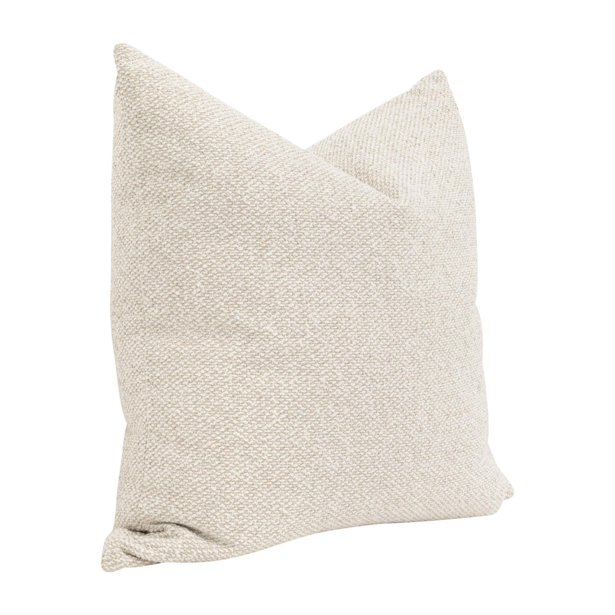 Essentials For Living The Basic 26” Essential Euro Pillow ~ LiveSmart Gellar Linen - Image 2