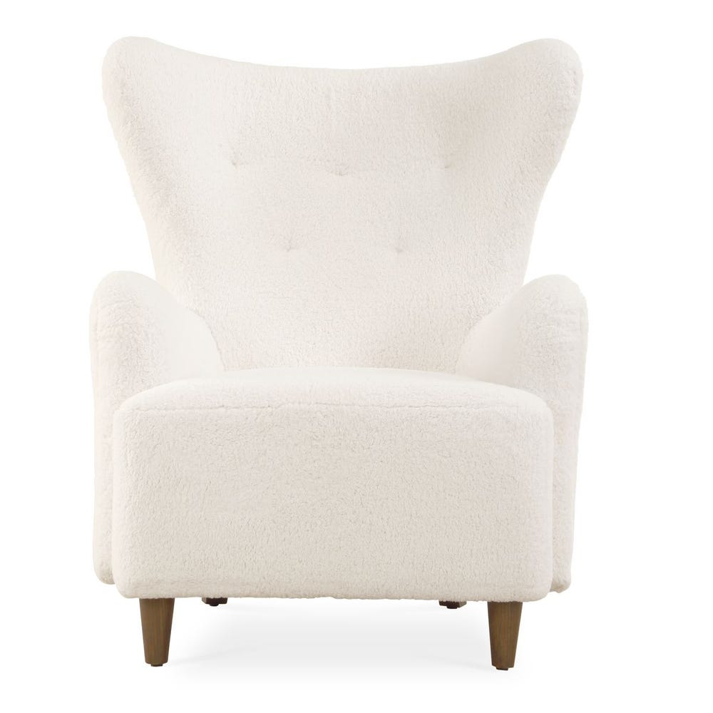 Uttermost Ingel Off-White Armchair - Image 3