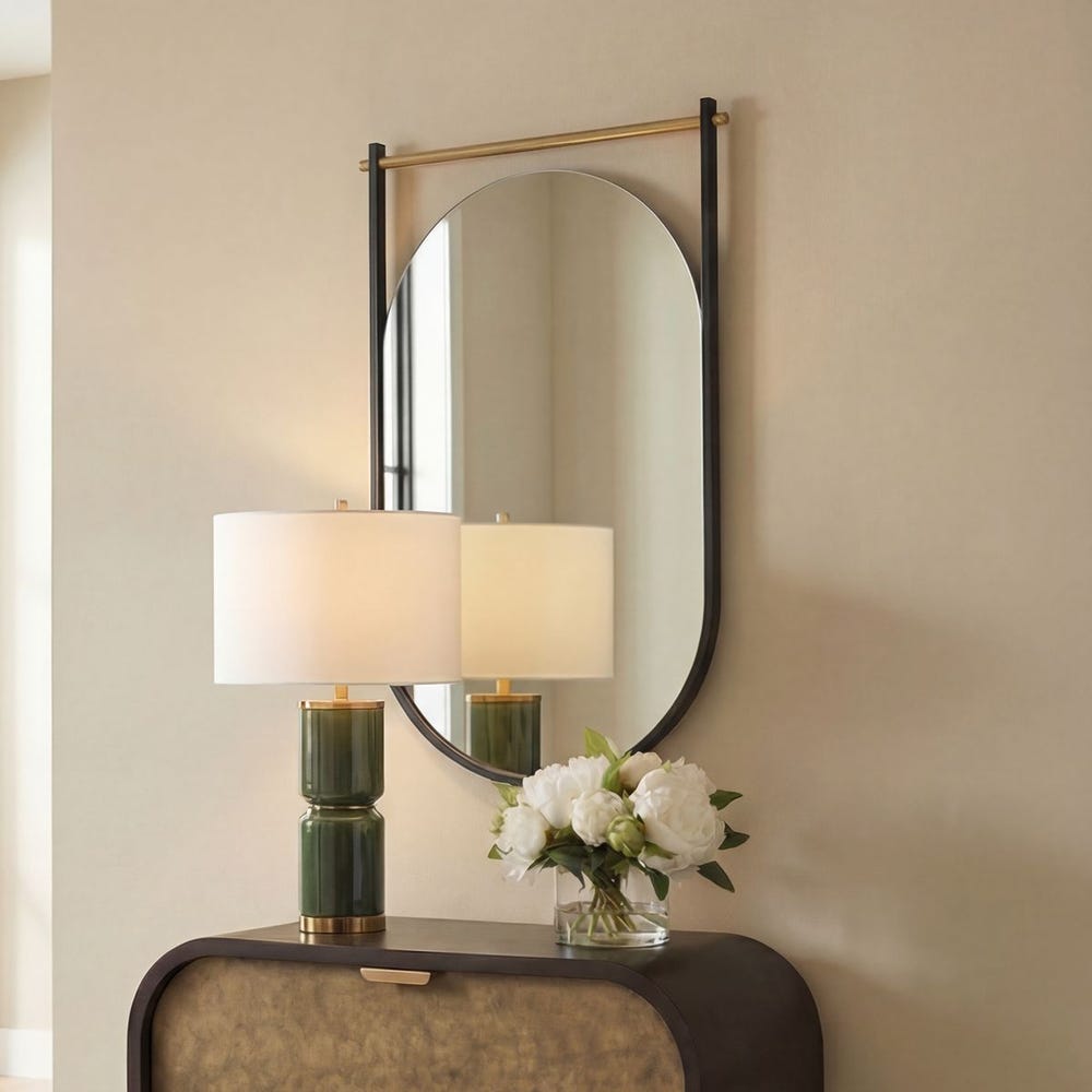 Casa Bella Living Oval Silhouette Mirror