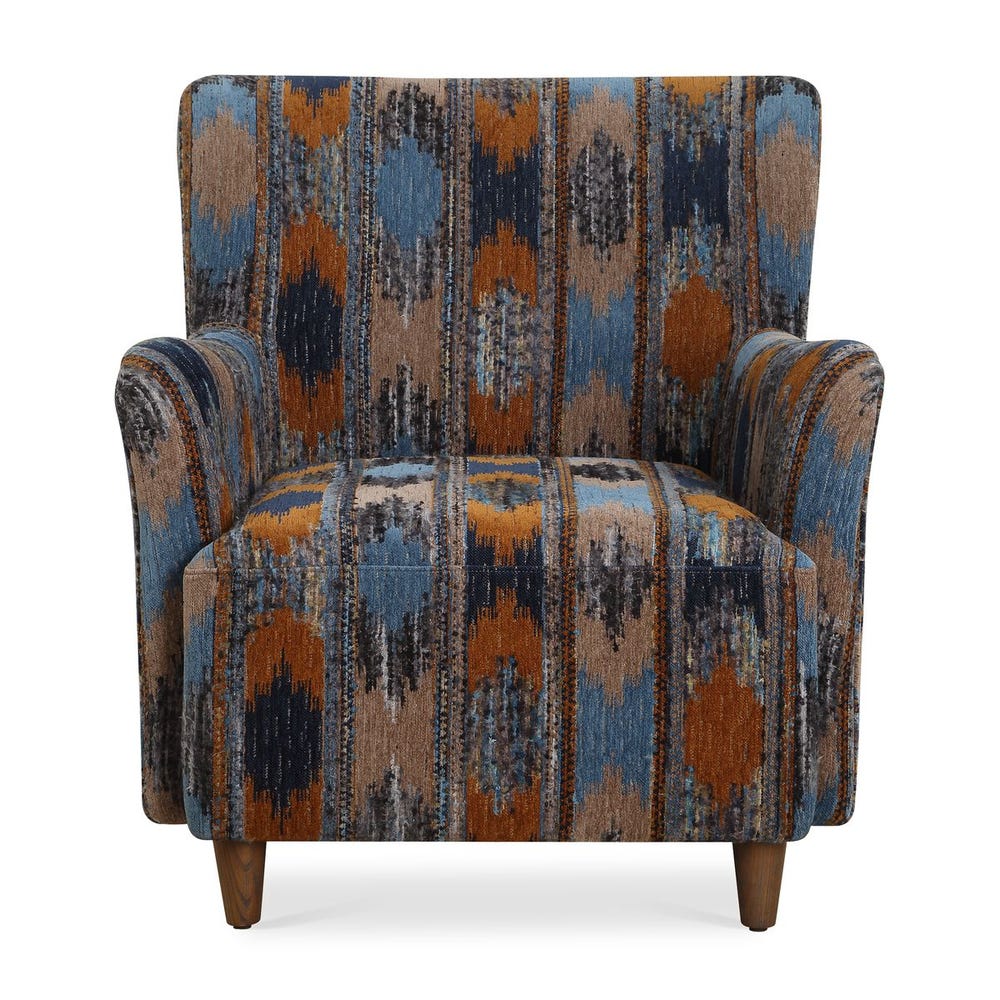 Uttermost Lainey Ikat Chenille Armchair - Image 3