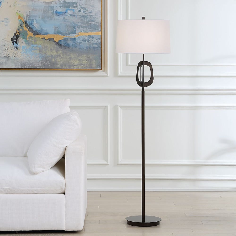 Casa Bella Living Oil- Rubbed Bronze Floor Lamp - Image 3