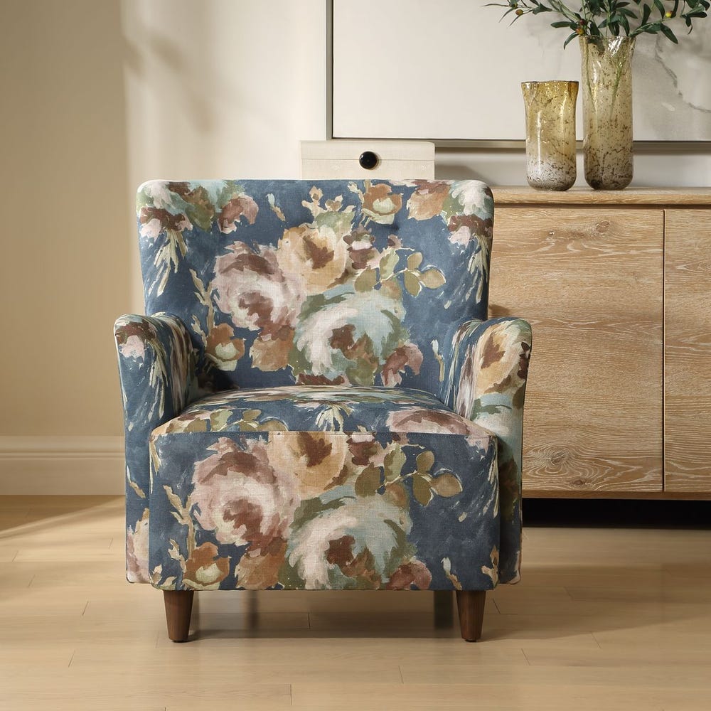 Uttermost Lainey Floral Armchair - Image 2