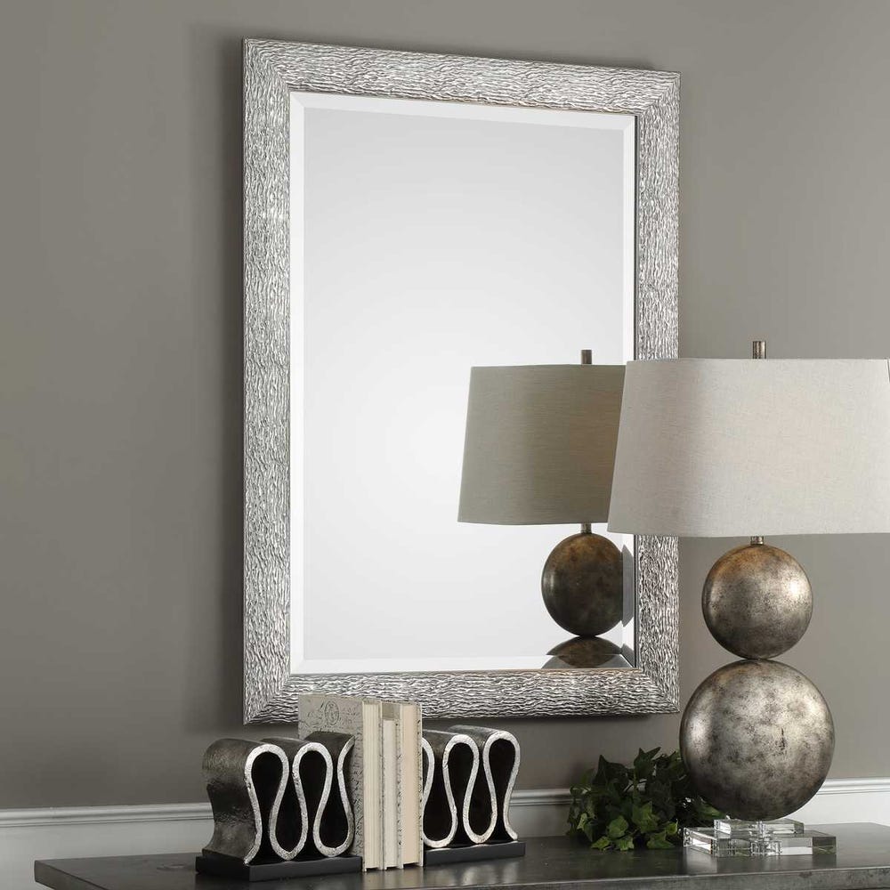 Uttermost Mossley Metallic Silver Mirror - Image 1