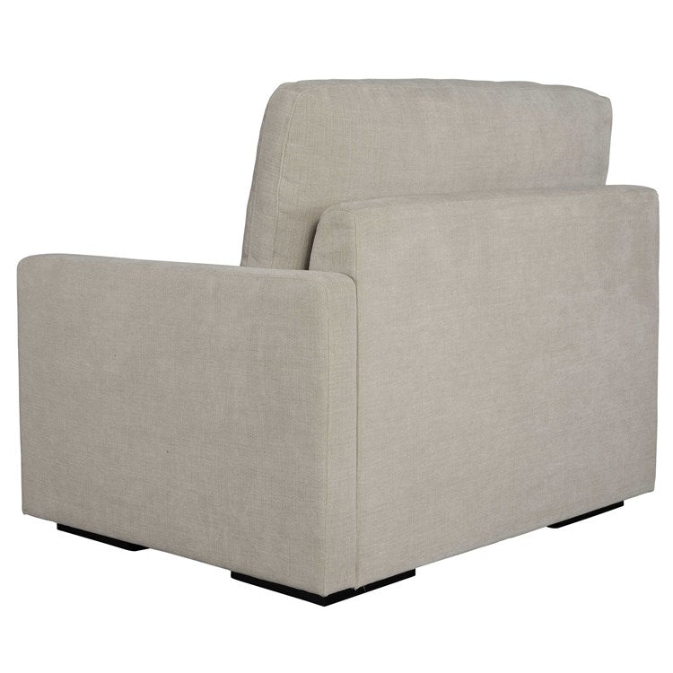 Uttermost Refuge Modular Right Arm Facing Piece ~ Velvety Sand Performance Fabric - Image 3