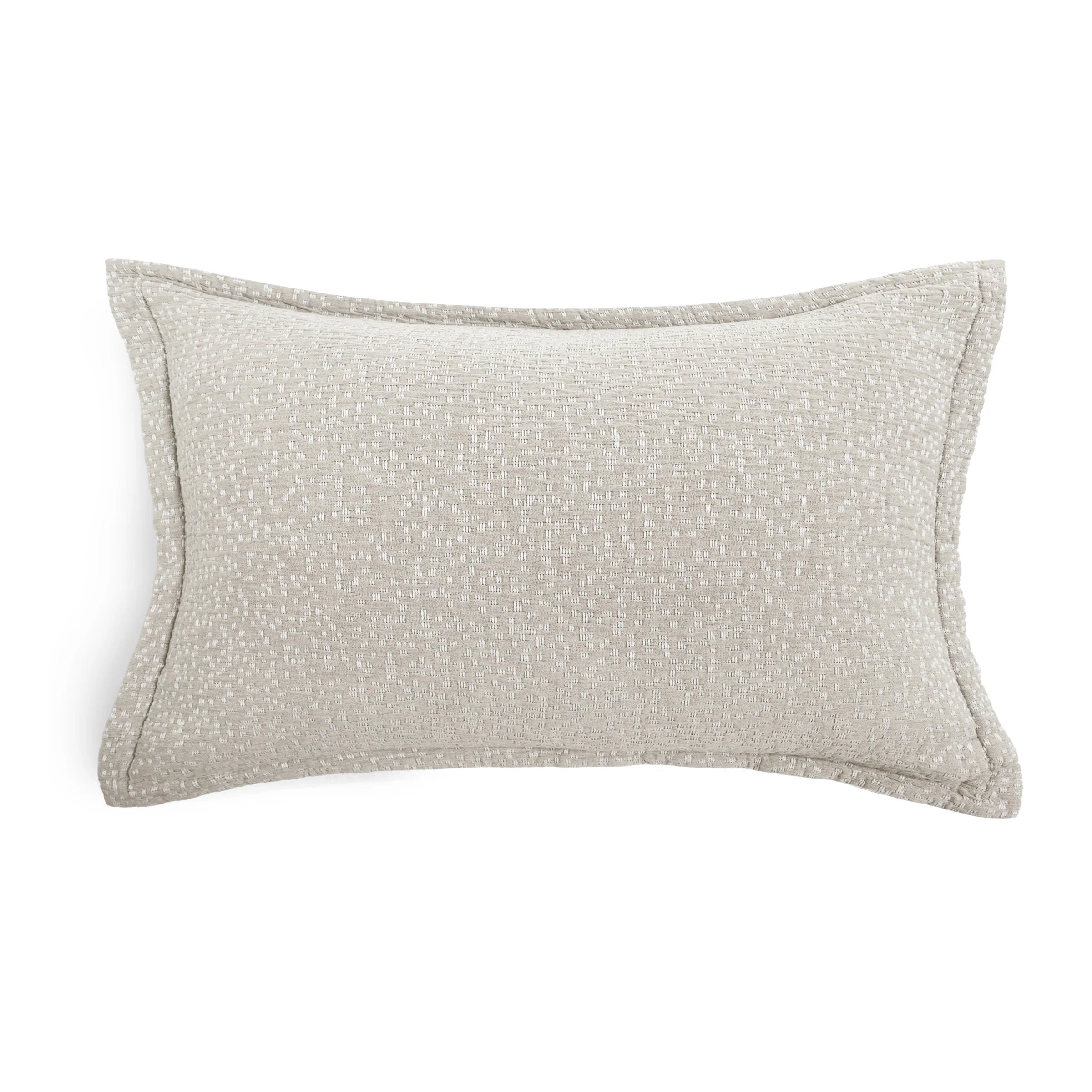 Pom Pom at Home Malibu Matelasse 20 x 36 King Sham ~ Oatmeal