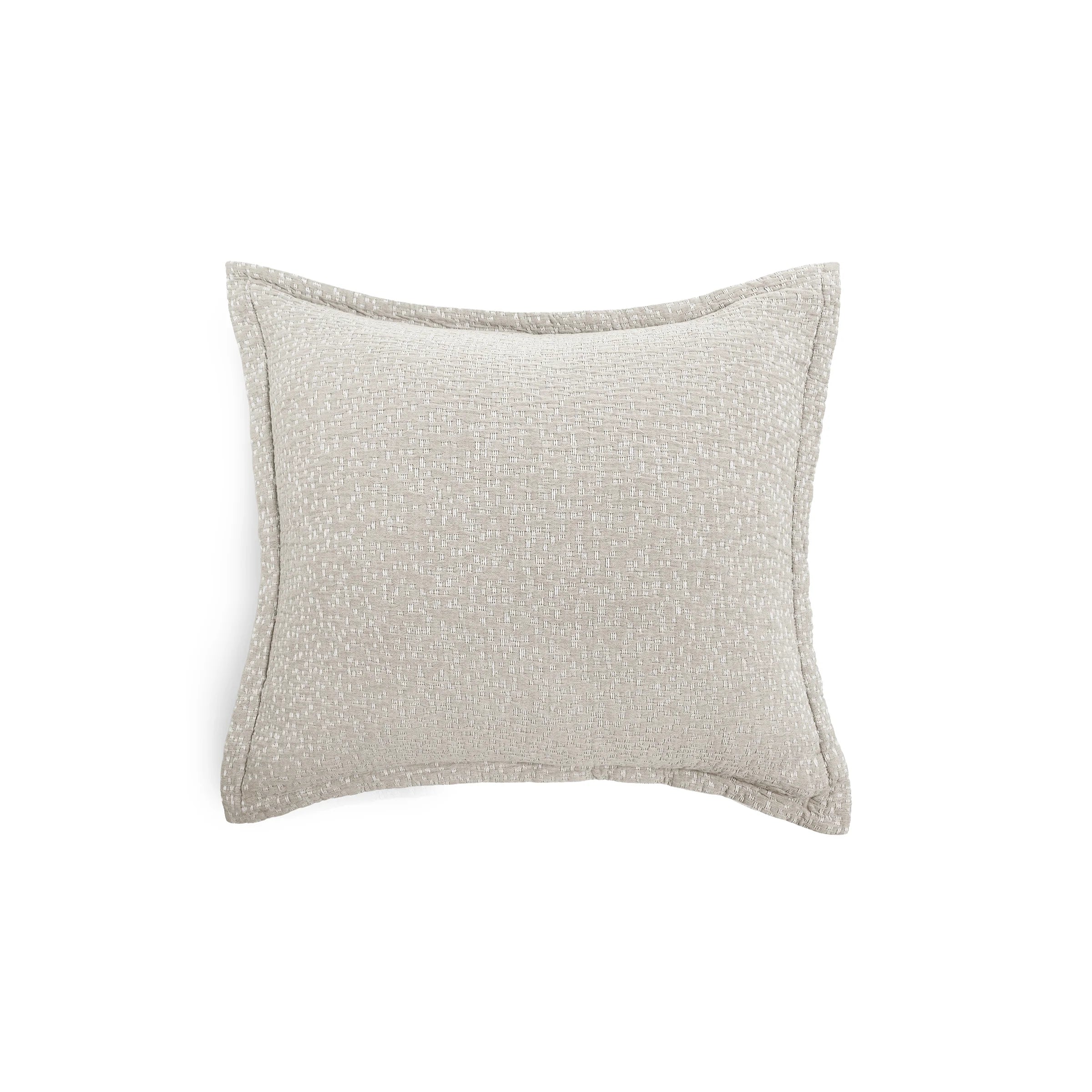 Pom Pom at Home Malibu Matelasse 20 x 20 Pillow with Insert ~ Oatmeal