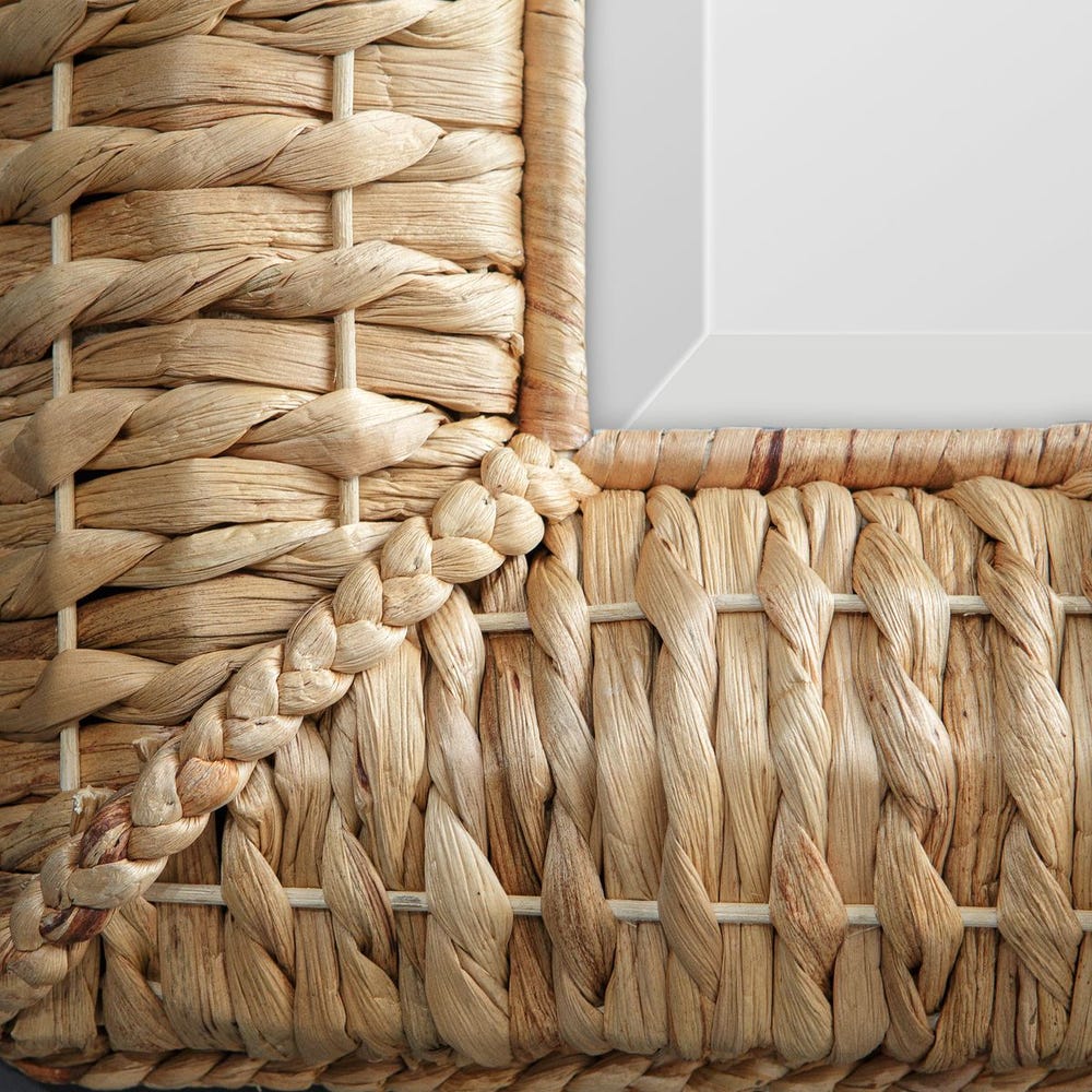 Uttermost Twisted Seagrass Rectangle Mirror - Image 3