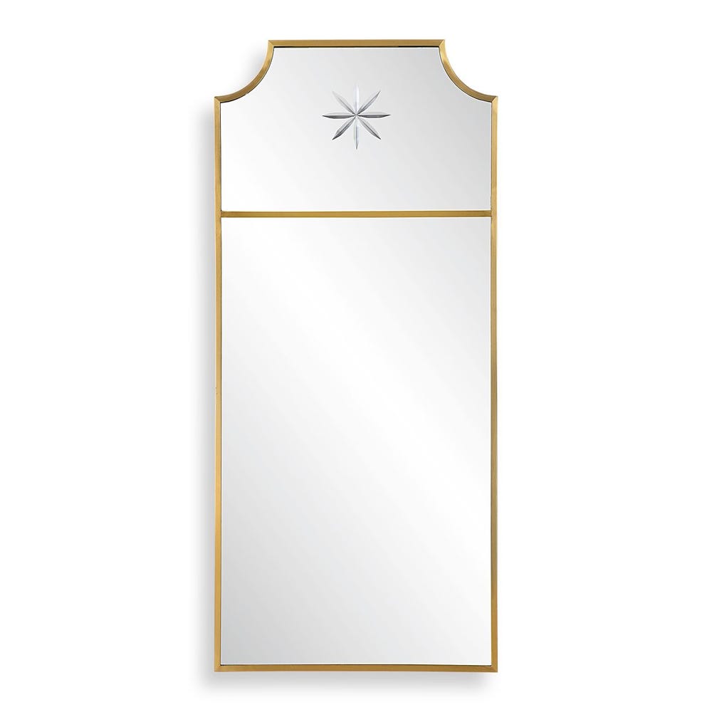 Uttermost Caddington Satin Brushed Brass Mirror - Image 2