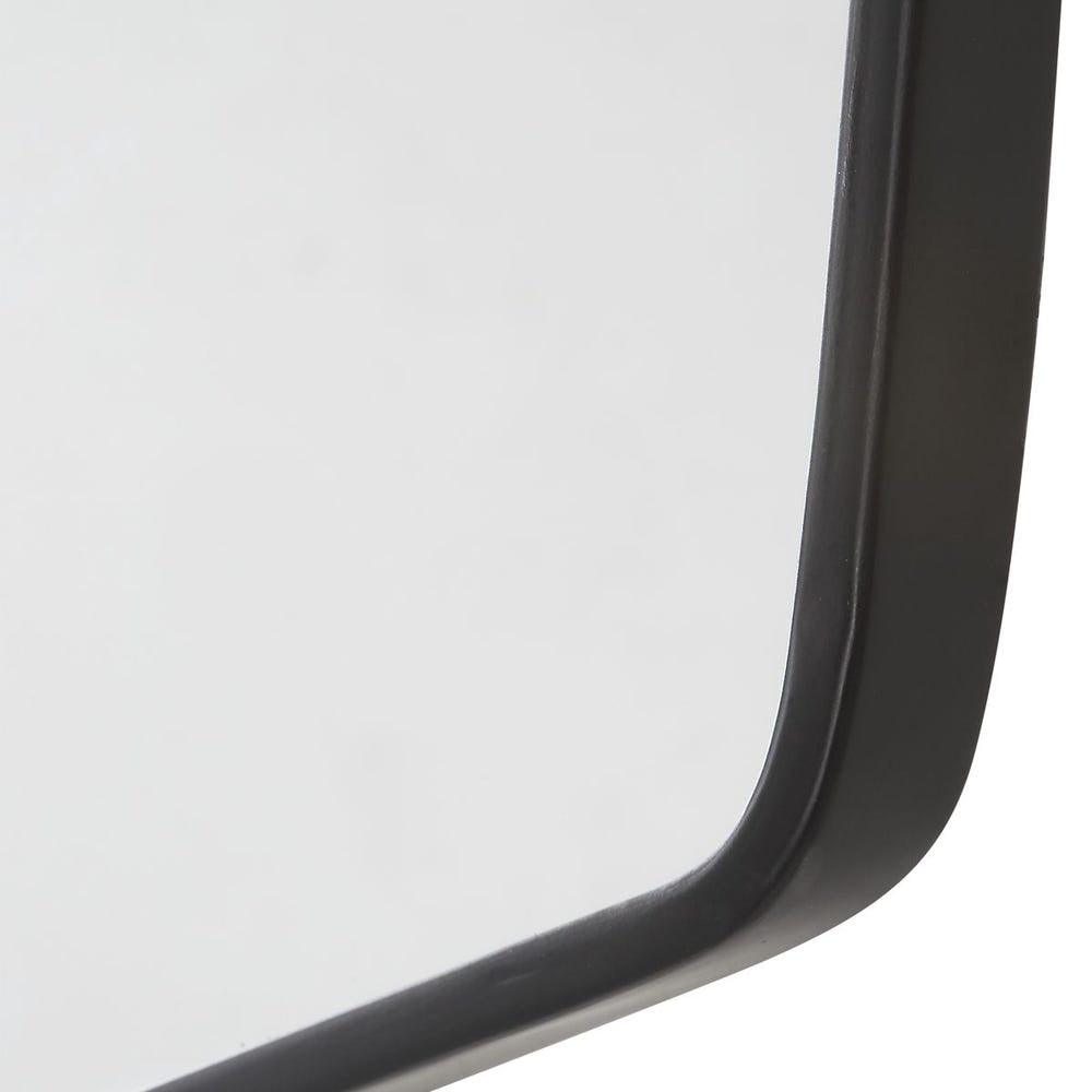 Uttermost Linneah Scandinavian Satin Black Mirrors ~ Set Of 4 - Image 3