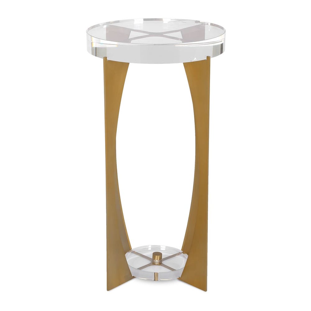 Uttermost Kolkata Crystal Tabletop Accent Table - Image 3