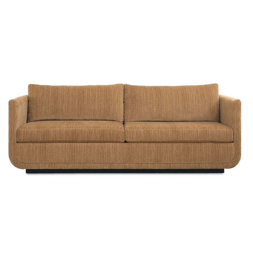 Uttermost Abound Ginger Textured Chenille Sofa - Image 3