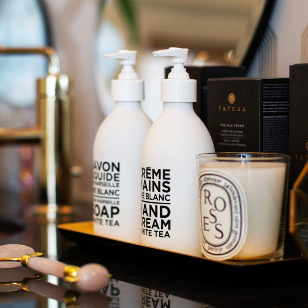 Compagnie de Provence Terra Savon Liquid Marseille Soap and Hand Cream 10 fl. oz. ~ White Tea ~ IN-STORE PURCHASE ONLY - Image 2