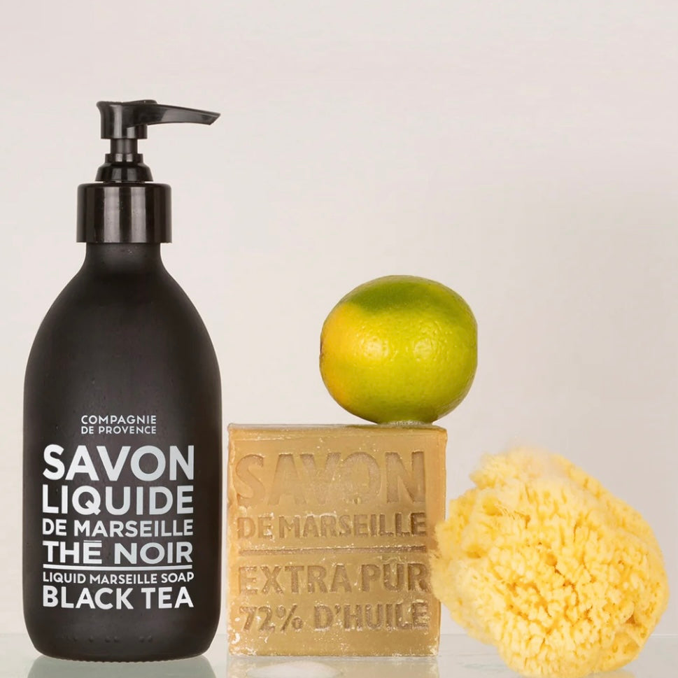 Compagnie de Provence Terra Savon Liquid Marseille Soap 10 fl. oz. ~ Black Tea ~ IN-STORE PURCHASE ONLY - Image 2