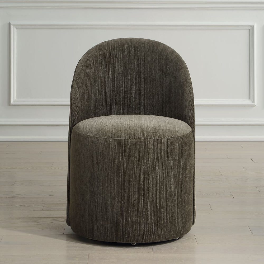 Uttermost Roll With It Herb Chenille Dining Chair - Image 1