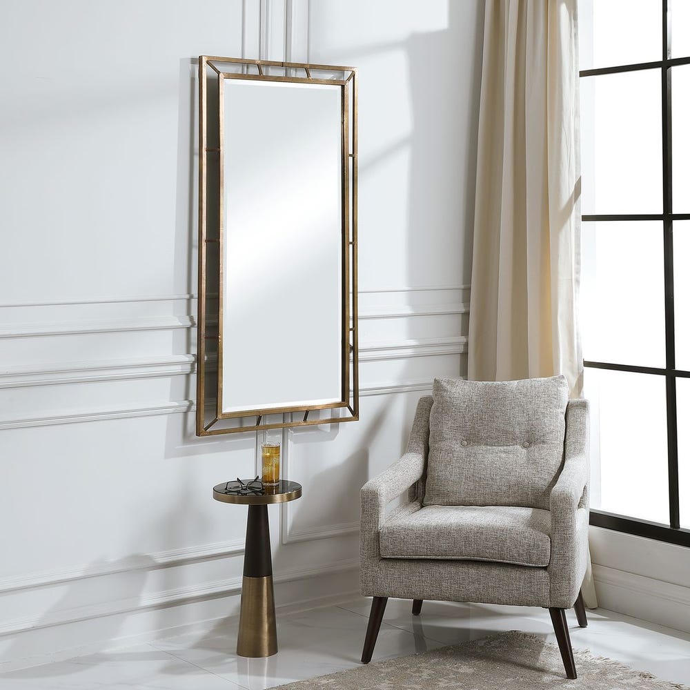 Uttermost Farrow Copper Cladding Iron Mirror - Image 2