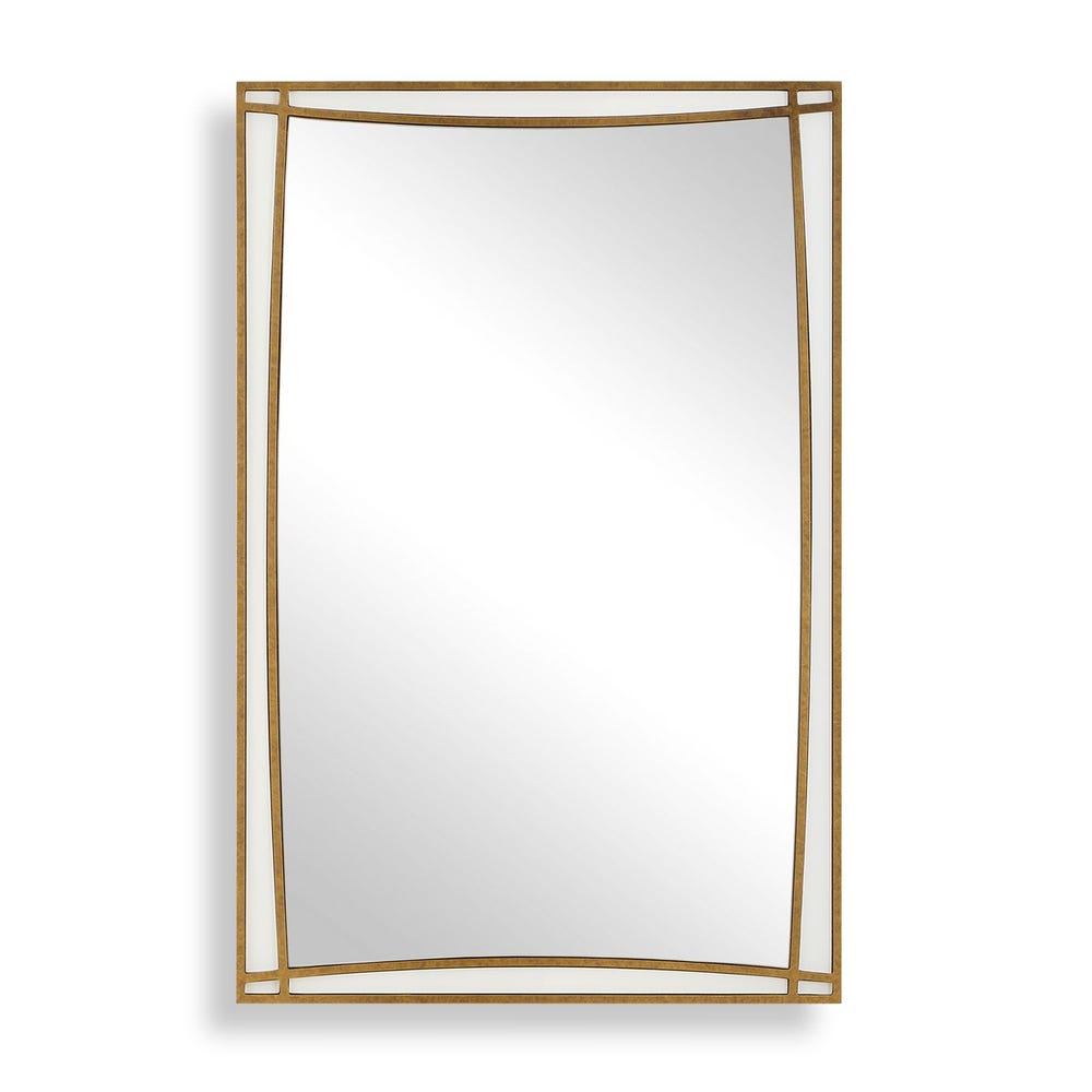 Uttermost Florence Warm Antique Gold Mirror - Image 3