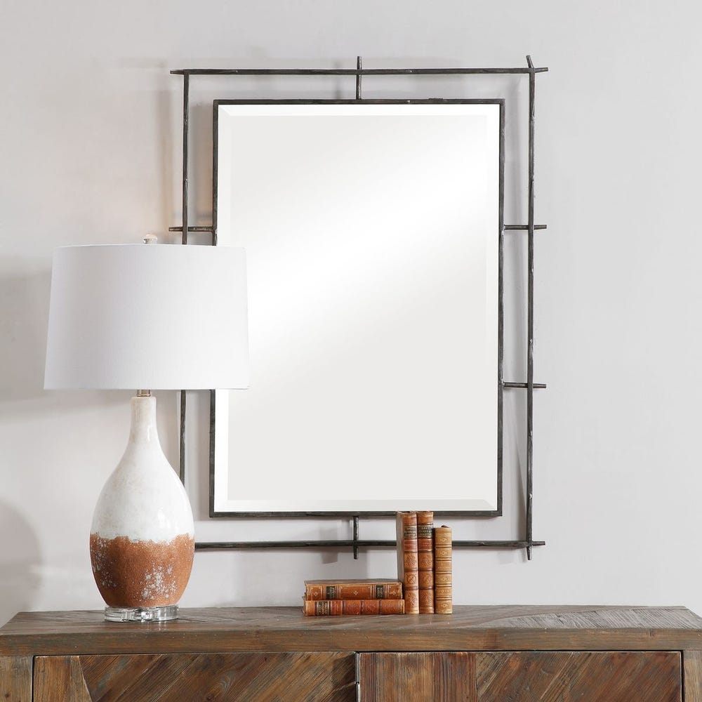 Uttermost Ironworks Industrial Iron Mirror - Image 2
