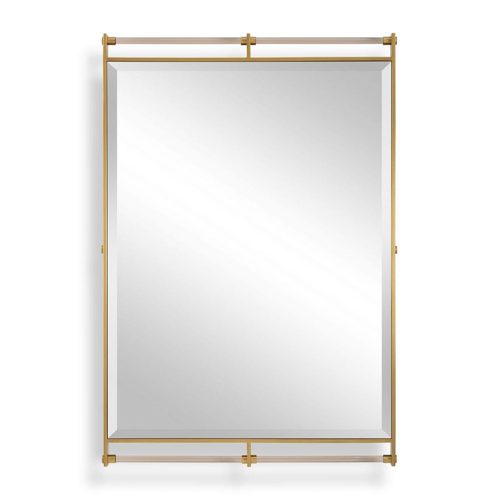 Uttermost Ripoll Plated Antique Brass Mirror - Image 3