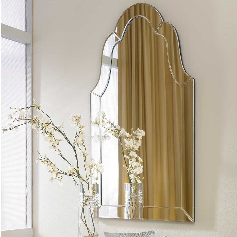 Uttermost Hovan Polished Edges Arch Mirror - Image 1