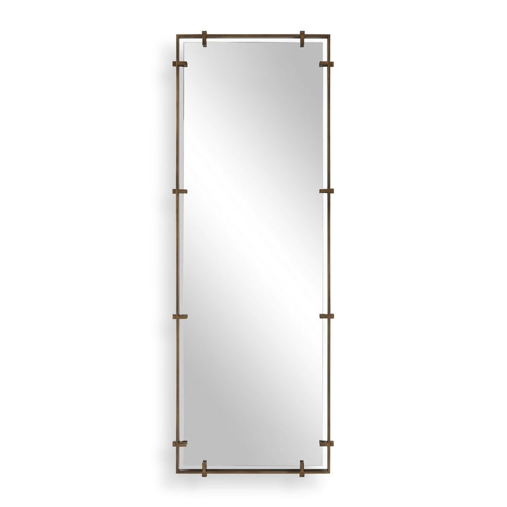 Uttermost Hann Dark Bronze Iron Mirror - Image 3