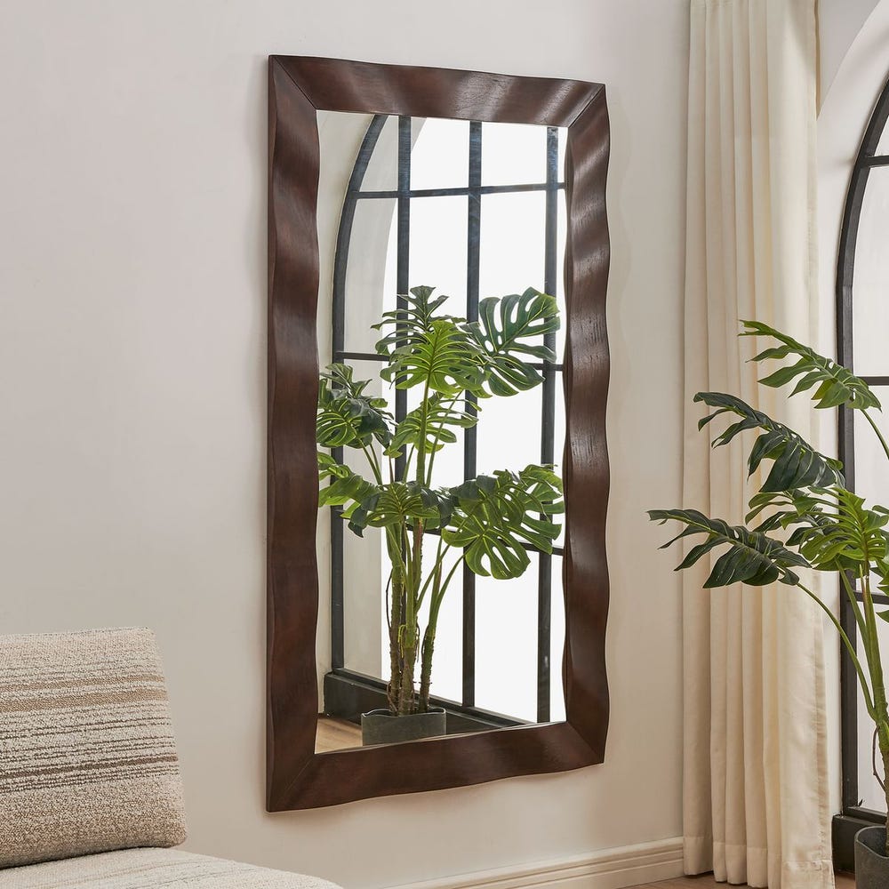 Uttermost Wrinkle Rich Dark Walnut Mirror - Image 2