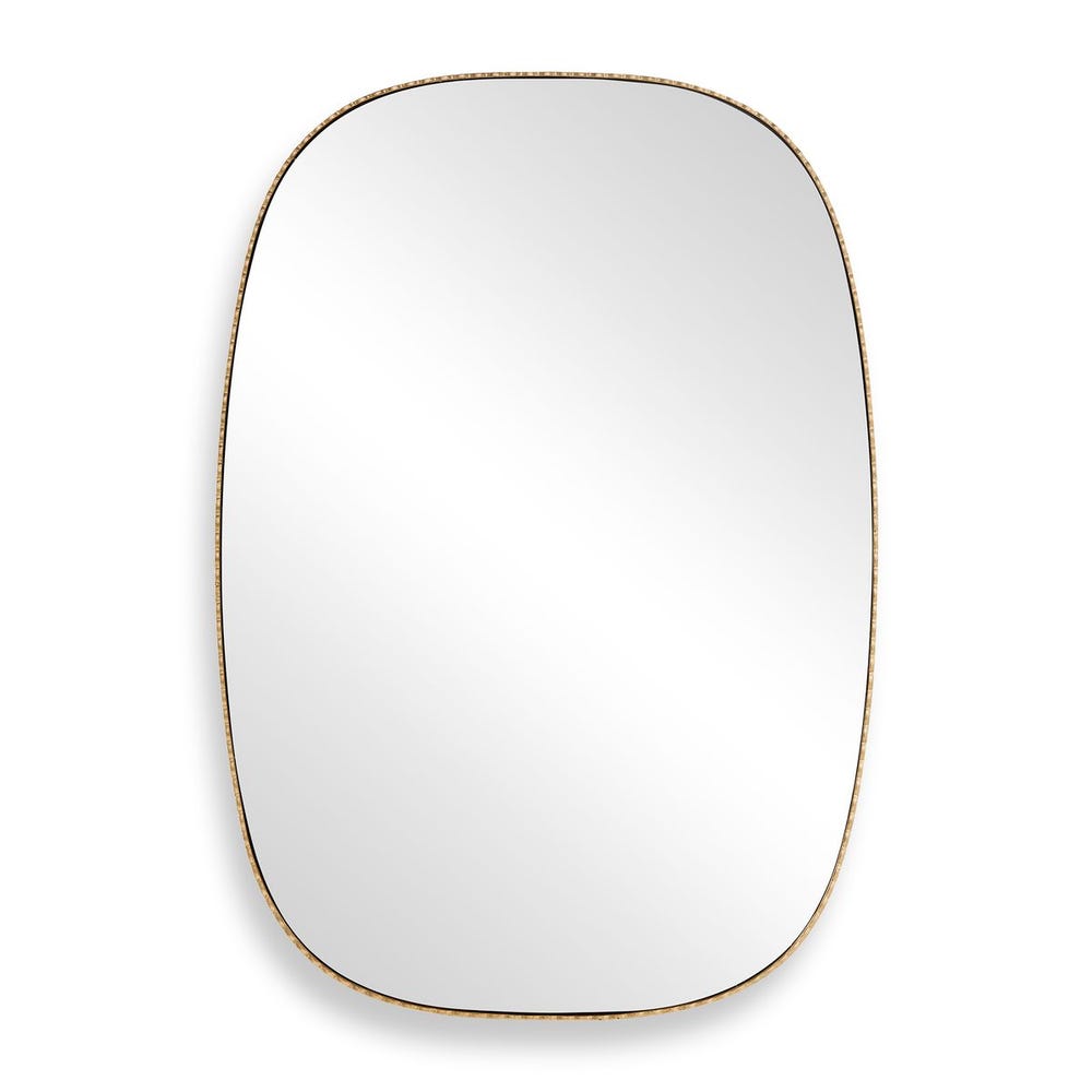Uttermost Nidia Antique Gold Scalloped Mirror - Image 3