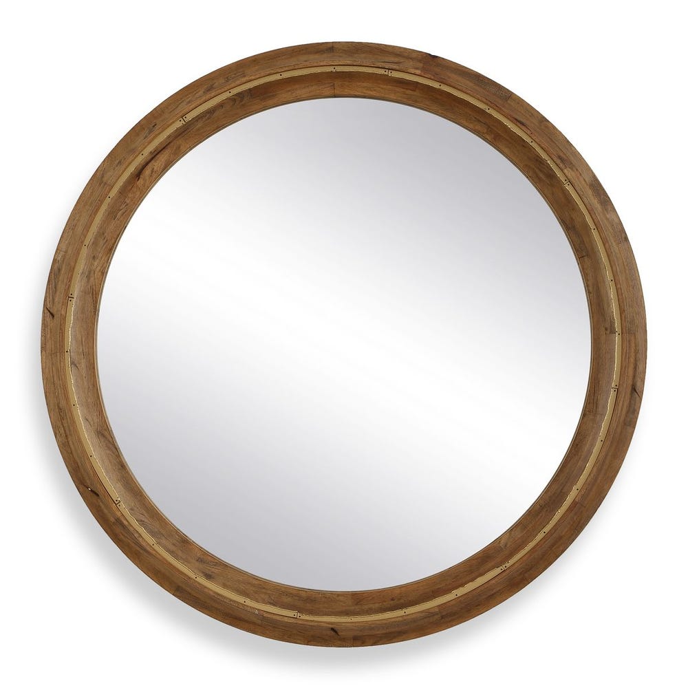 Uttermost Frontier Light Honey Mirror - Image 3