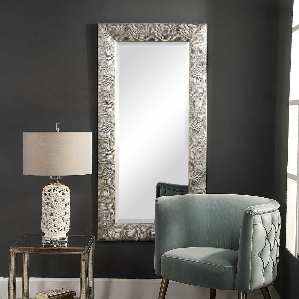 Uttermost Maeona Wavy Teaxtured Mirror - Image 1