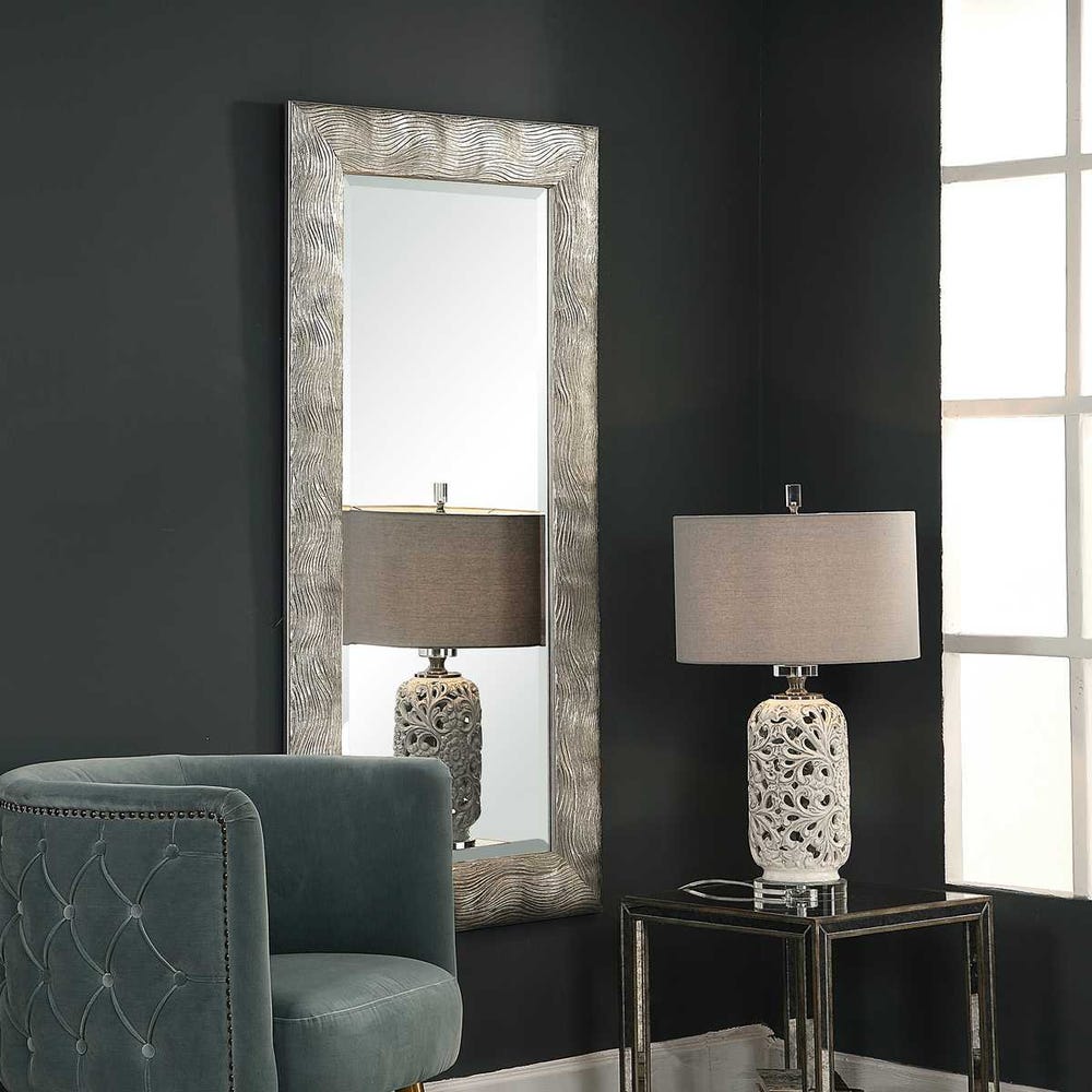 Uttermost Maeona Wavy Teaxtured Mirror - Image 2