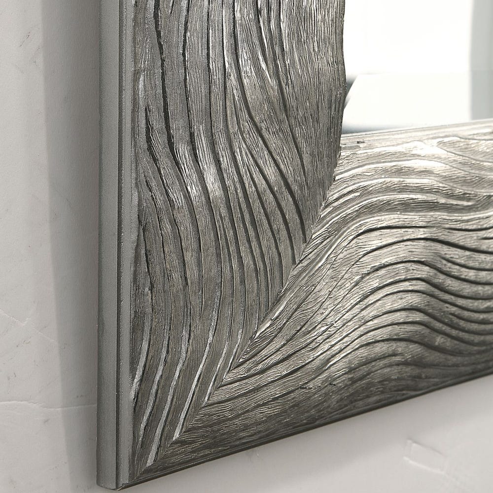 Uttermost Maeona Wavy Teaxtured Mirror - Image 3